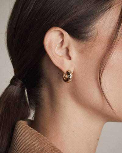 Westlyn Huggie Earrings - Gold
