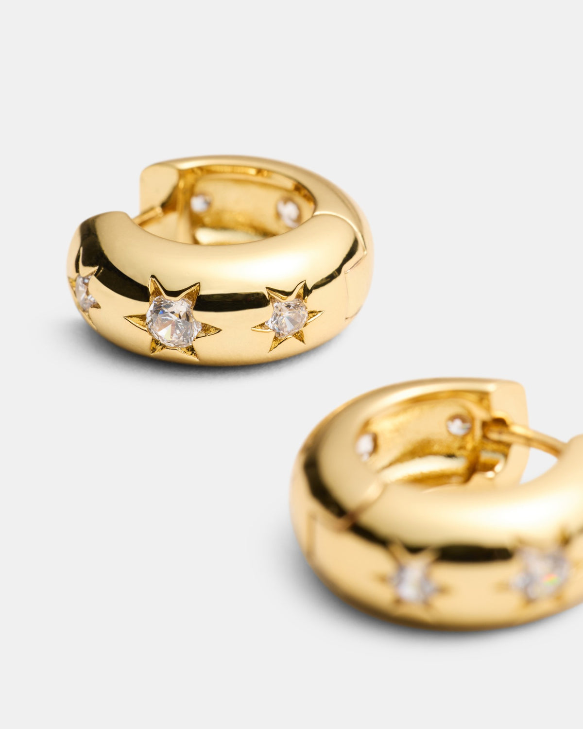 Westlyn Huggie Earrings - Gold