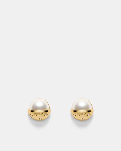 Westlyn Pearl Stud Earrings - Pearl