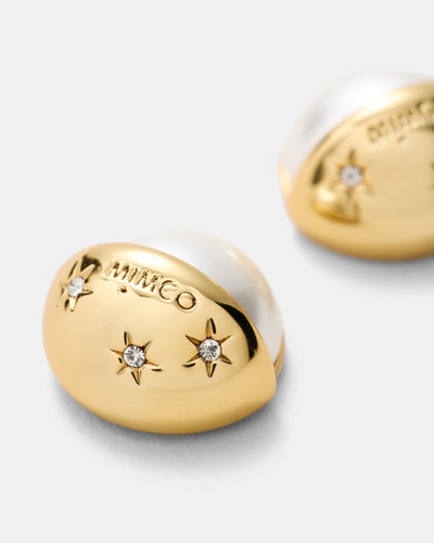 Westlyn Pearl Stud Earrings - Pearl