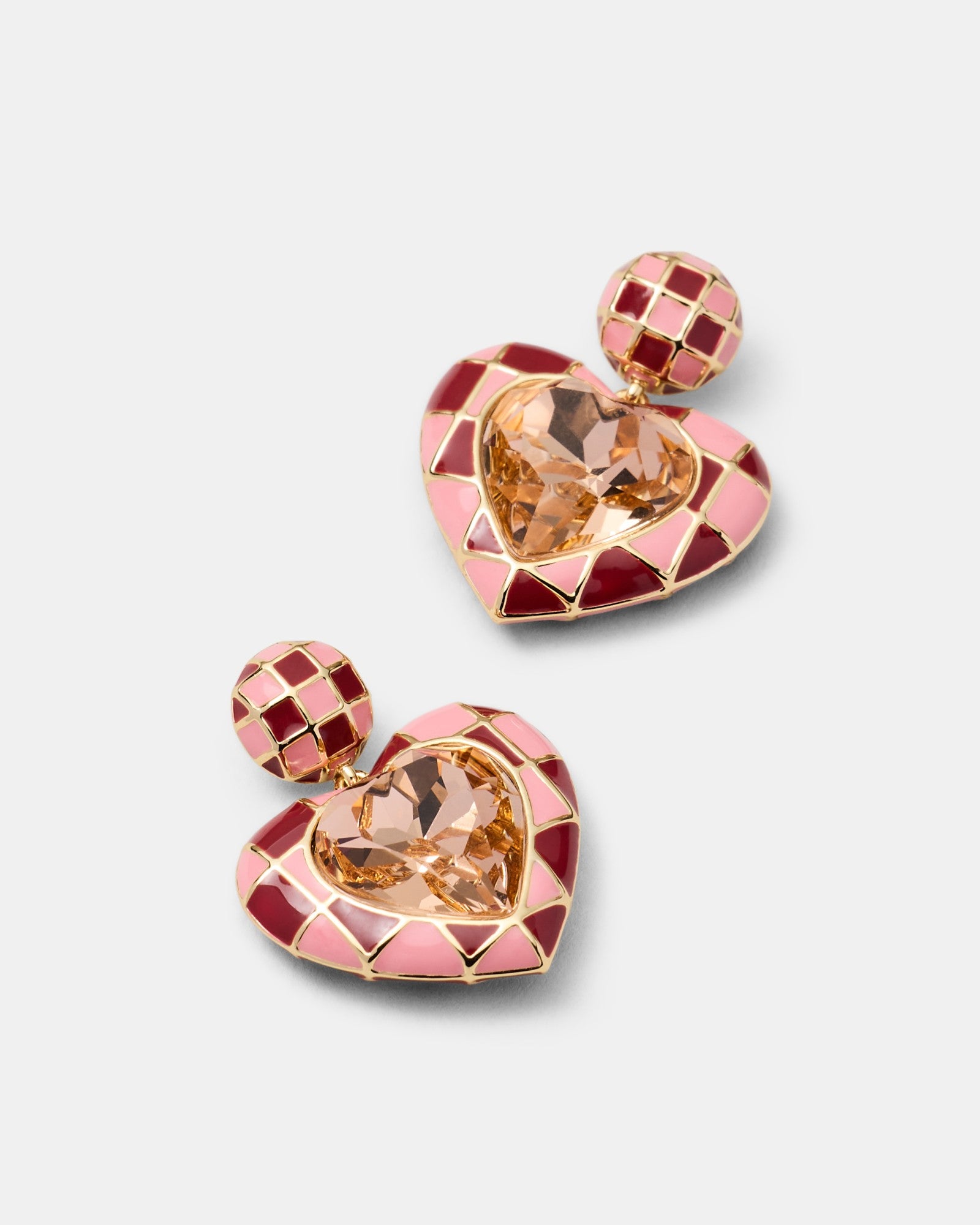 Dylan Dop Earrings - Rose