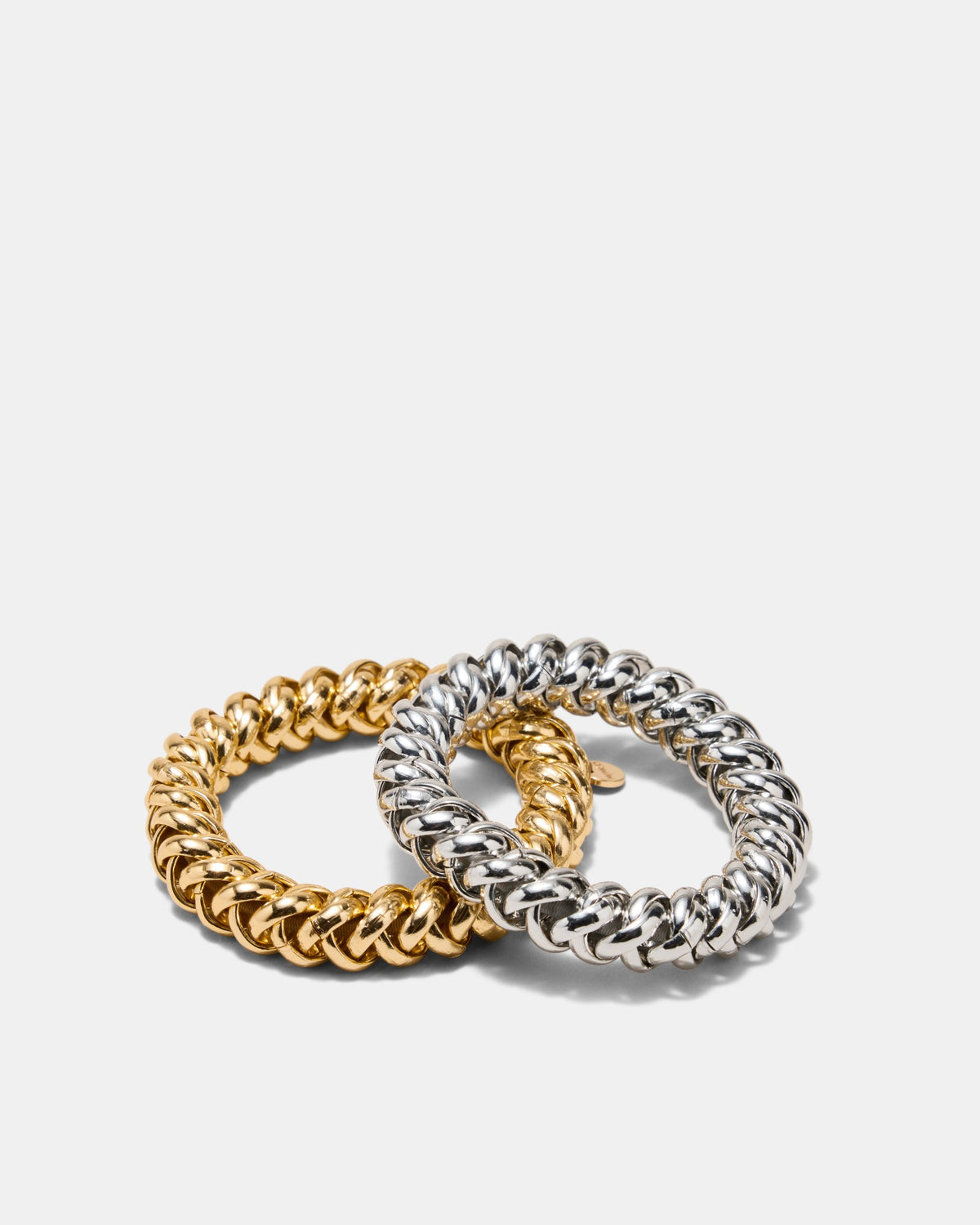 Linked Hair Tie Set - Multicolour