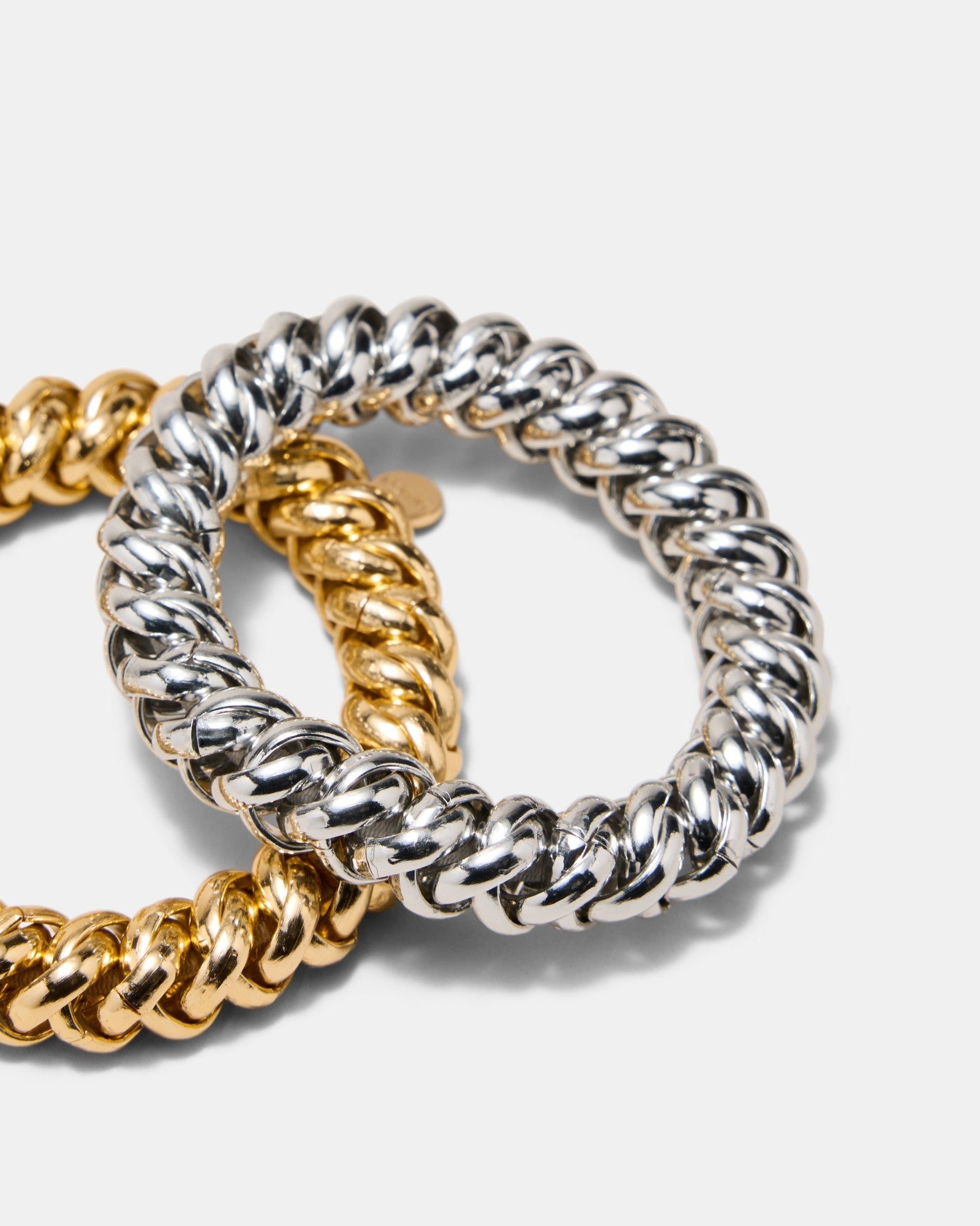 Linked Hair Tie Set - Multicolour