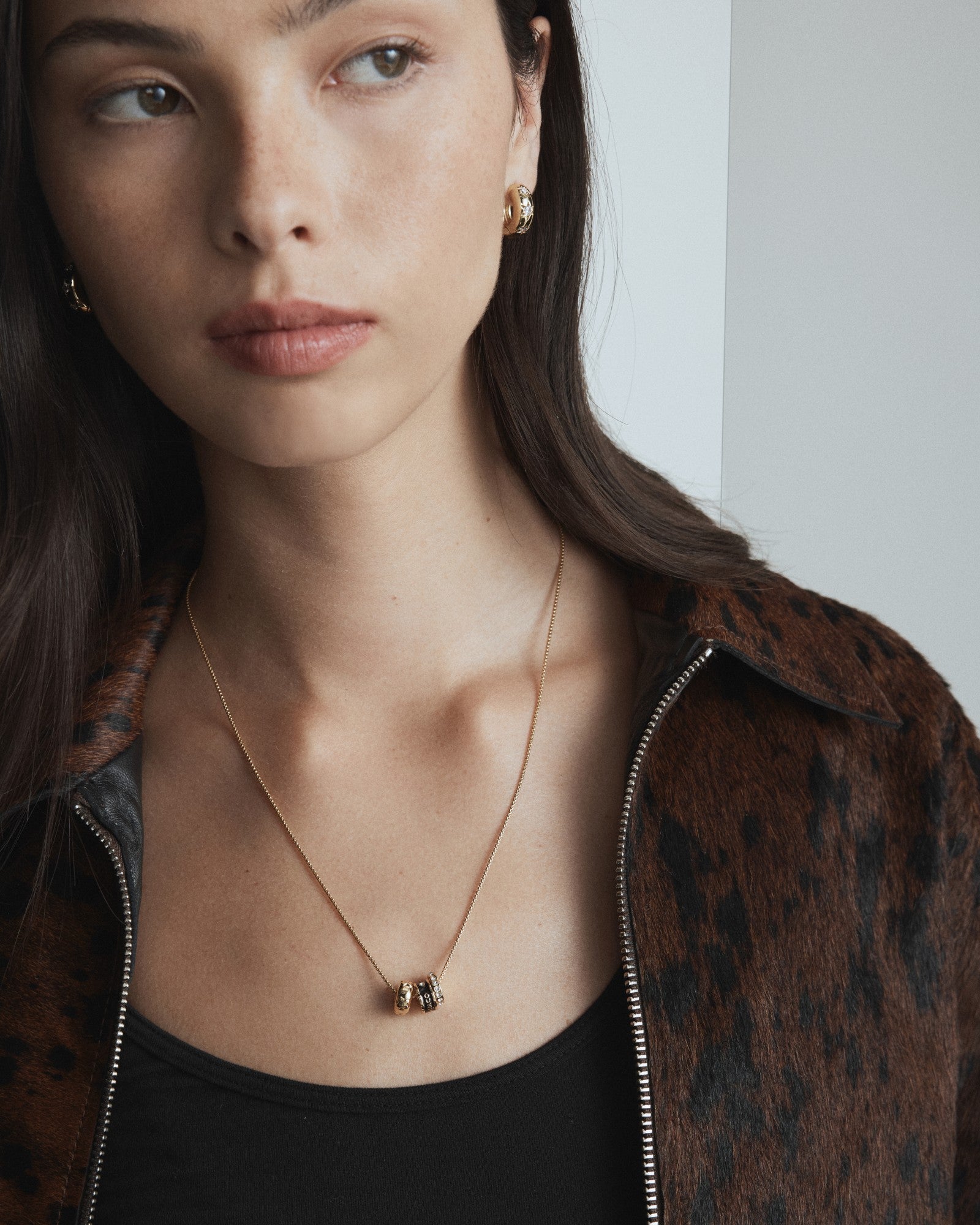 Enamour Necklace - Black
