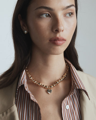 Main Act Necklace - Gold