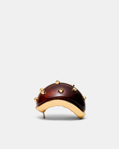 Zarela Earrings - TOFFEE