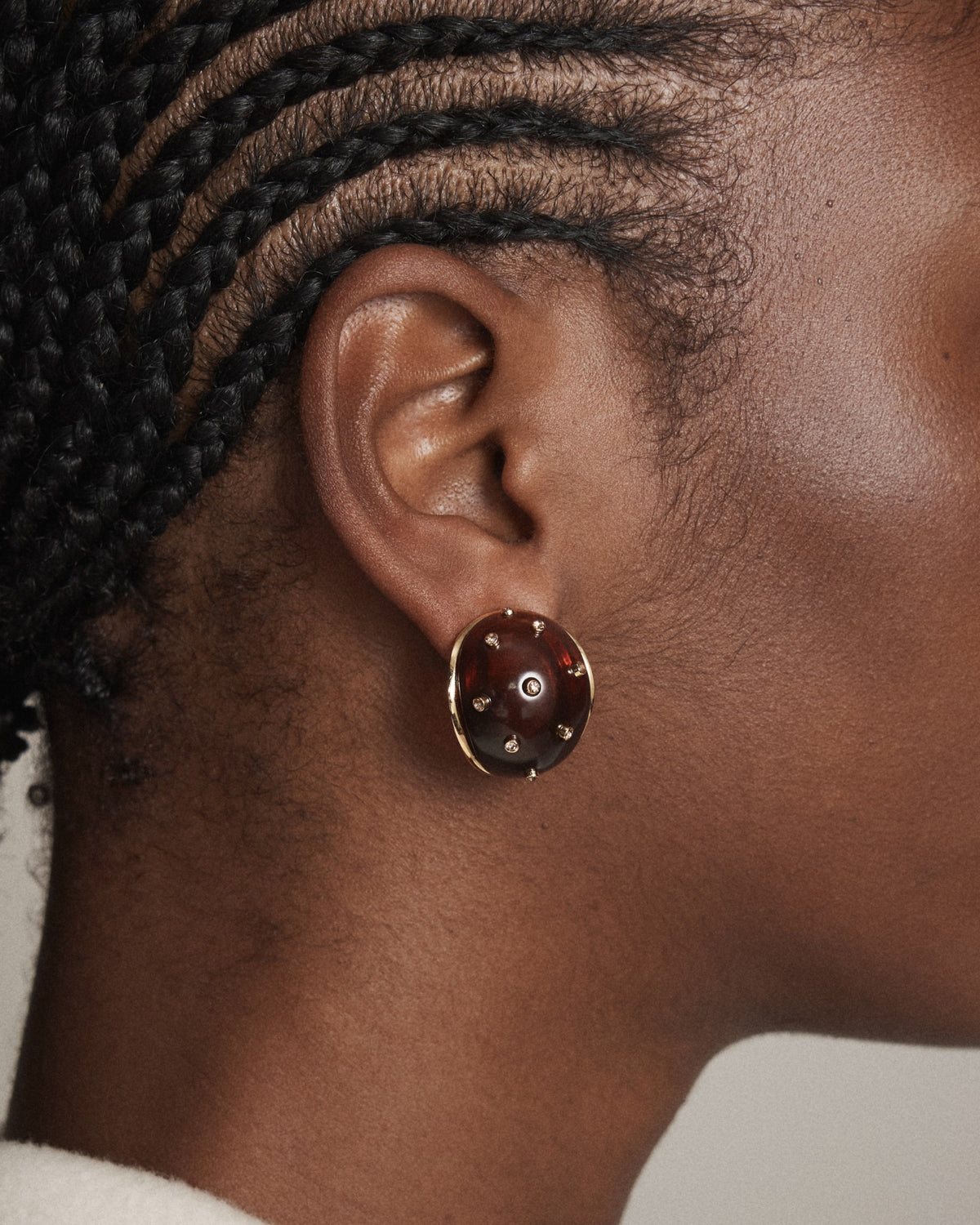 Zarela Earrings - TOFFEE