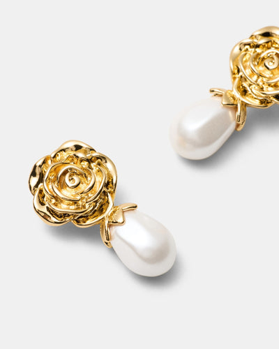 Rosetta Earrings - Gold