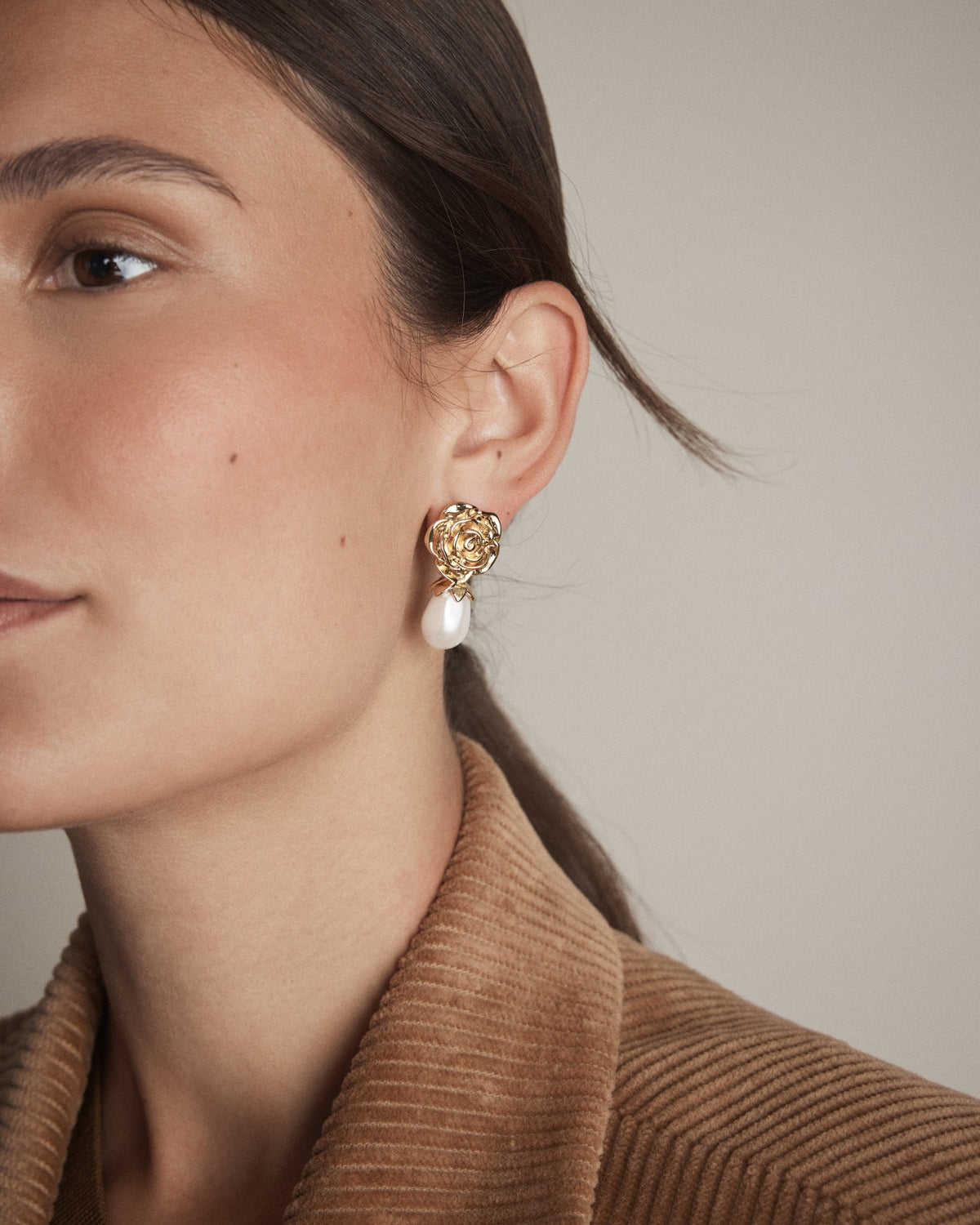 Rosetta Earrings - Gold