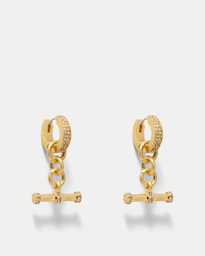 Enduring Hoop Earrings - Gold