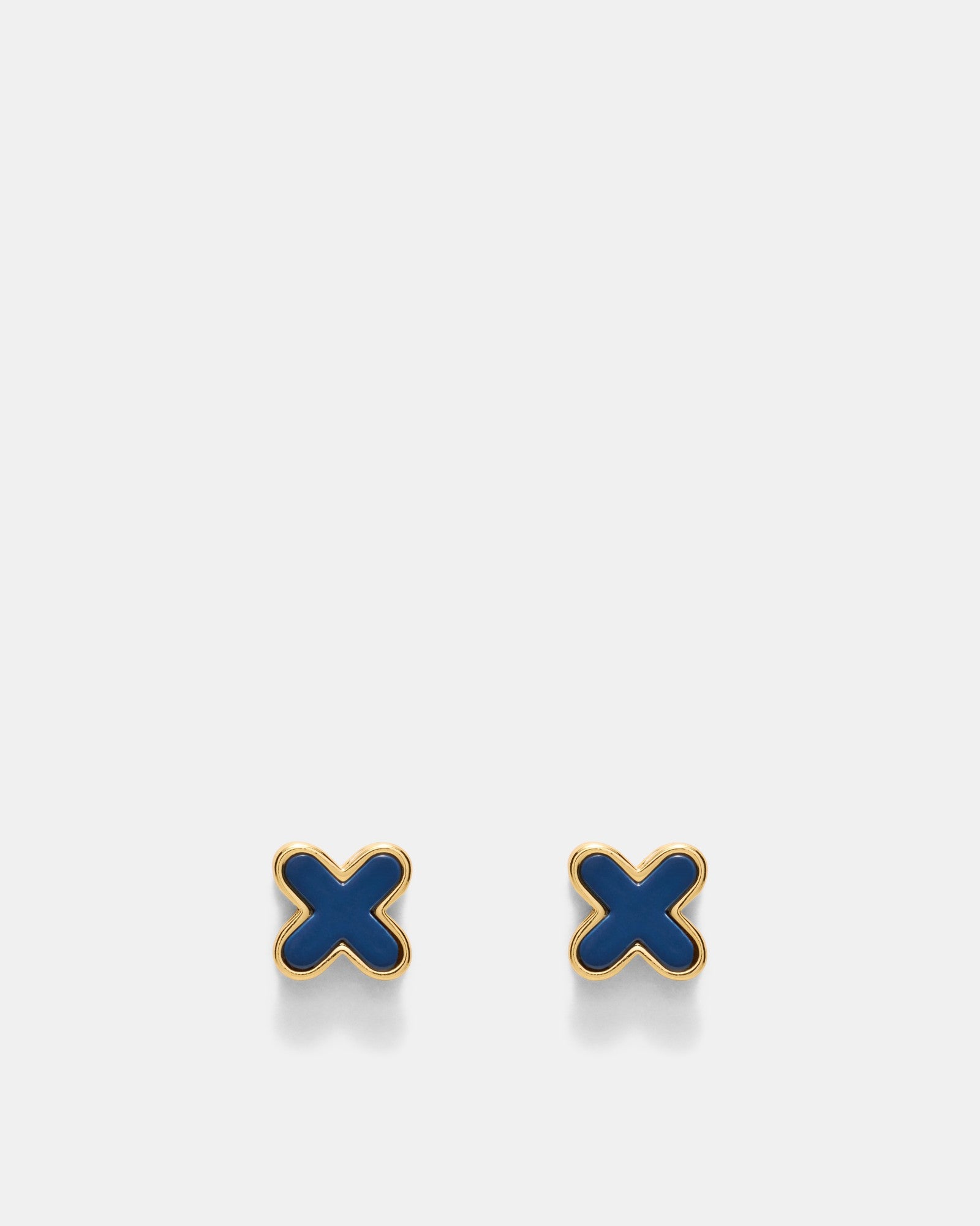 Dreamer Stud Earings - Navy