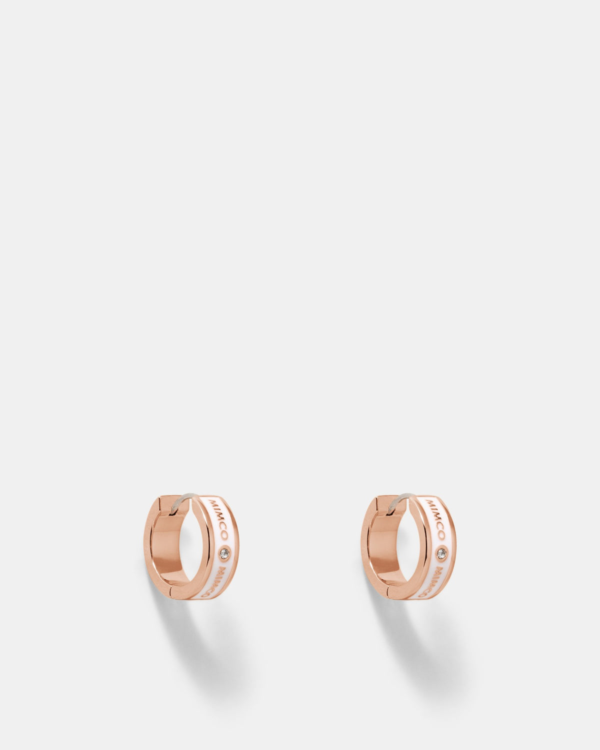 Enamour Huggie Earrings - Vanilla