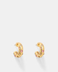 Tierra Hoop Earrings - Multicolour