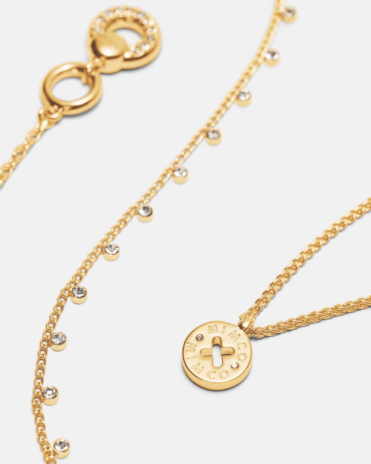 Signatura Trio Necklace - Gold