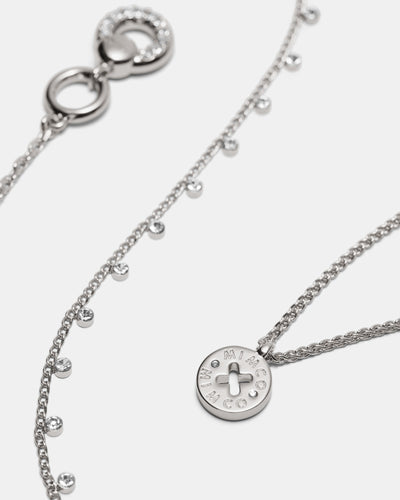 Signatura Trio Necklace - Silver