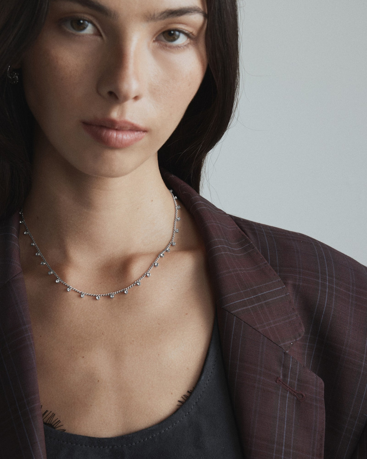 Signatura Trio Necklace - Silver