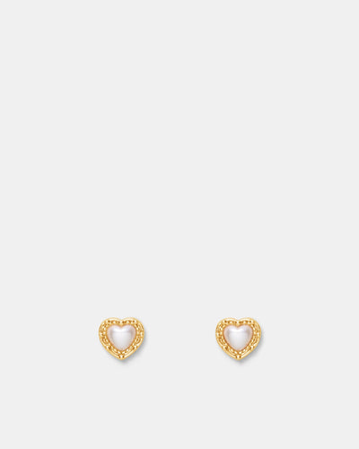 Maybelle Necklace Earrings Set - Gold