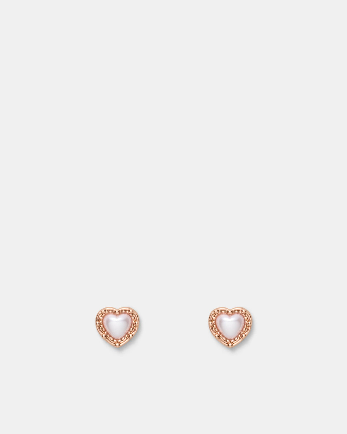 Maybelle Necklace Earrings Set - Rose Gold