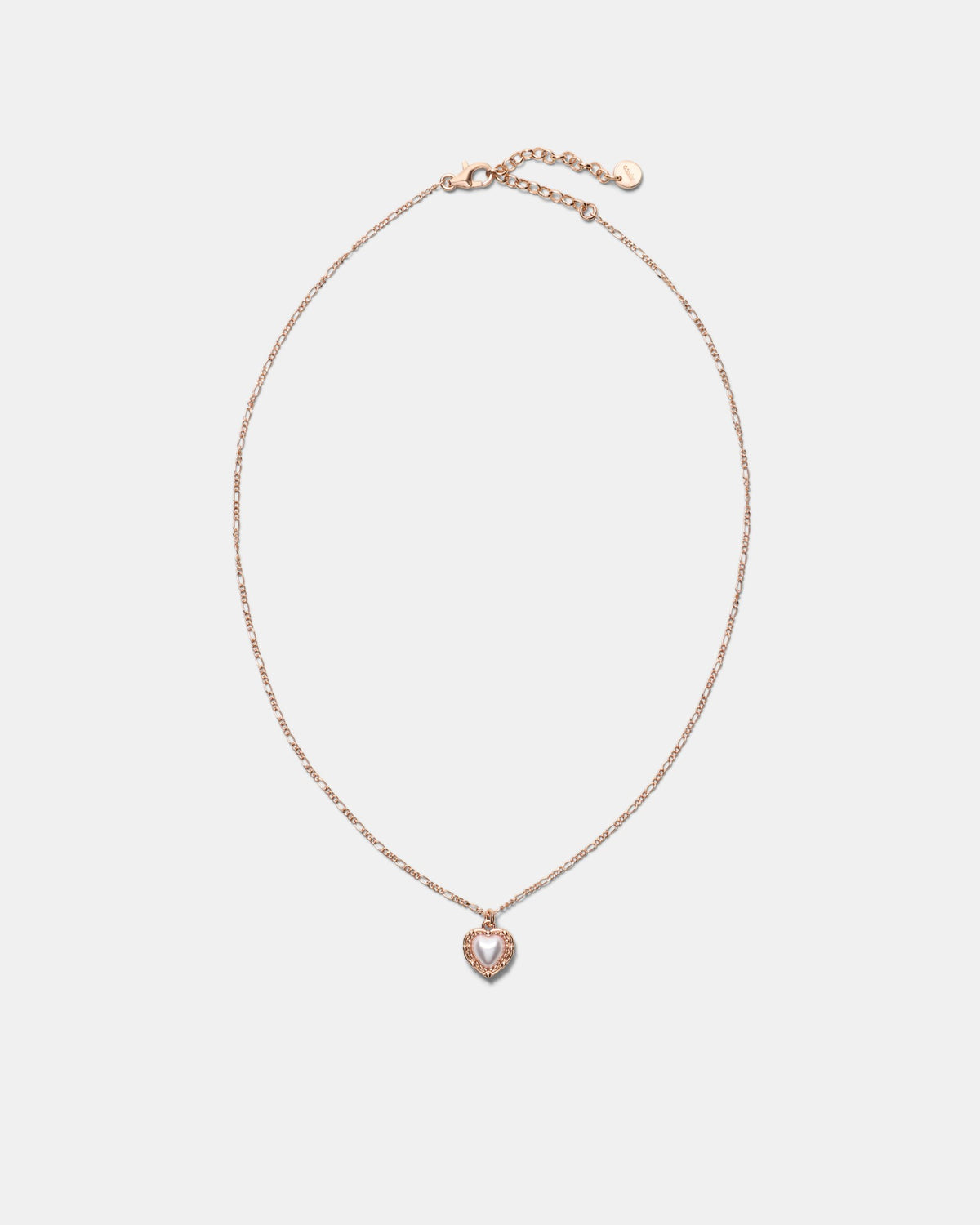 Maybelle Necklace Earrings Set - Rose Gold