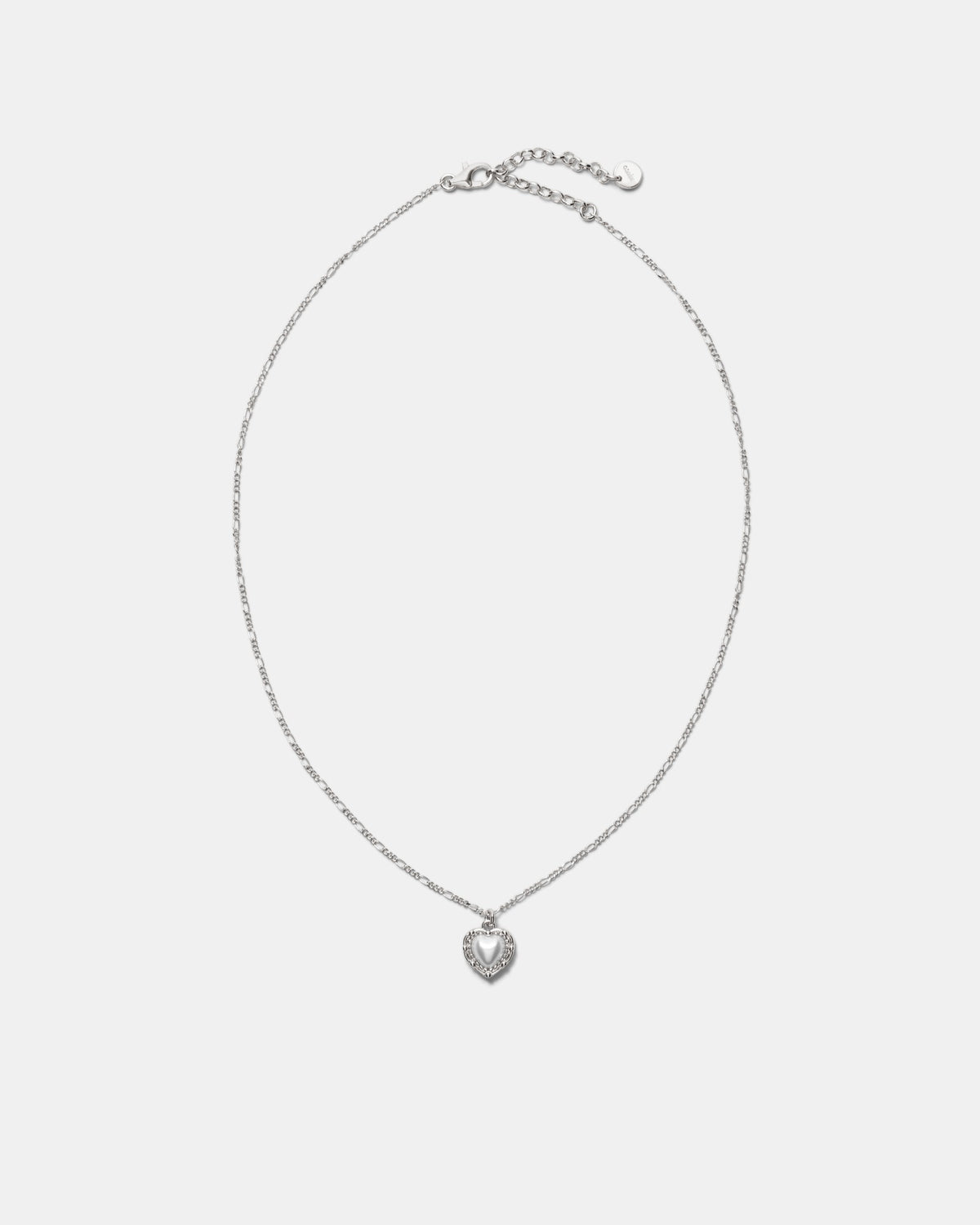 Maybelle Necklace Earrings Set - Silver