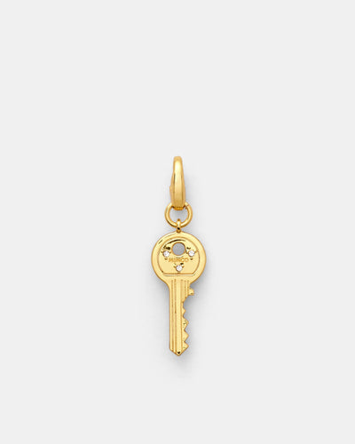 Mimco Key Charm - Gold