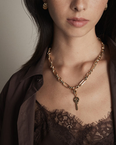 Mimco Key Charm - Gold