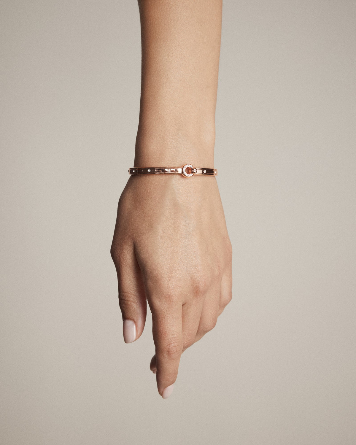 Signatura Bangle - Rose Gold