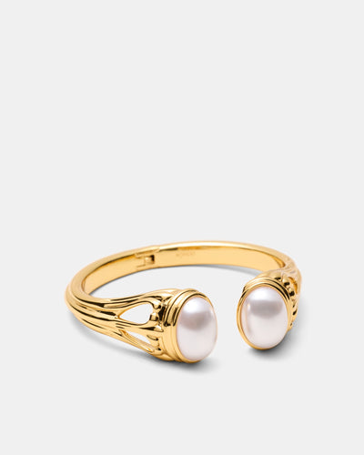Westlyn Pearl Cuff Bracelet - Pearl