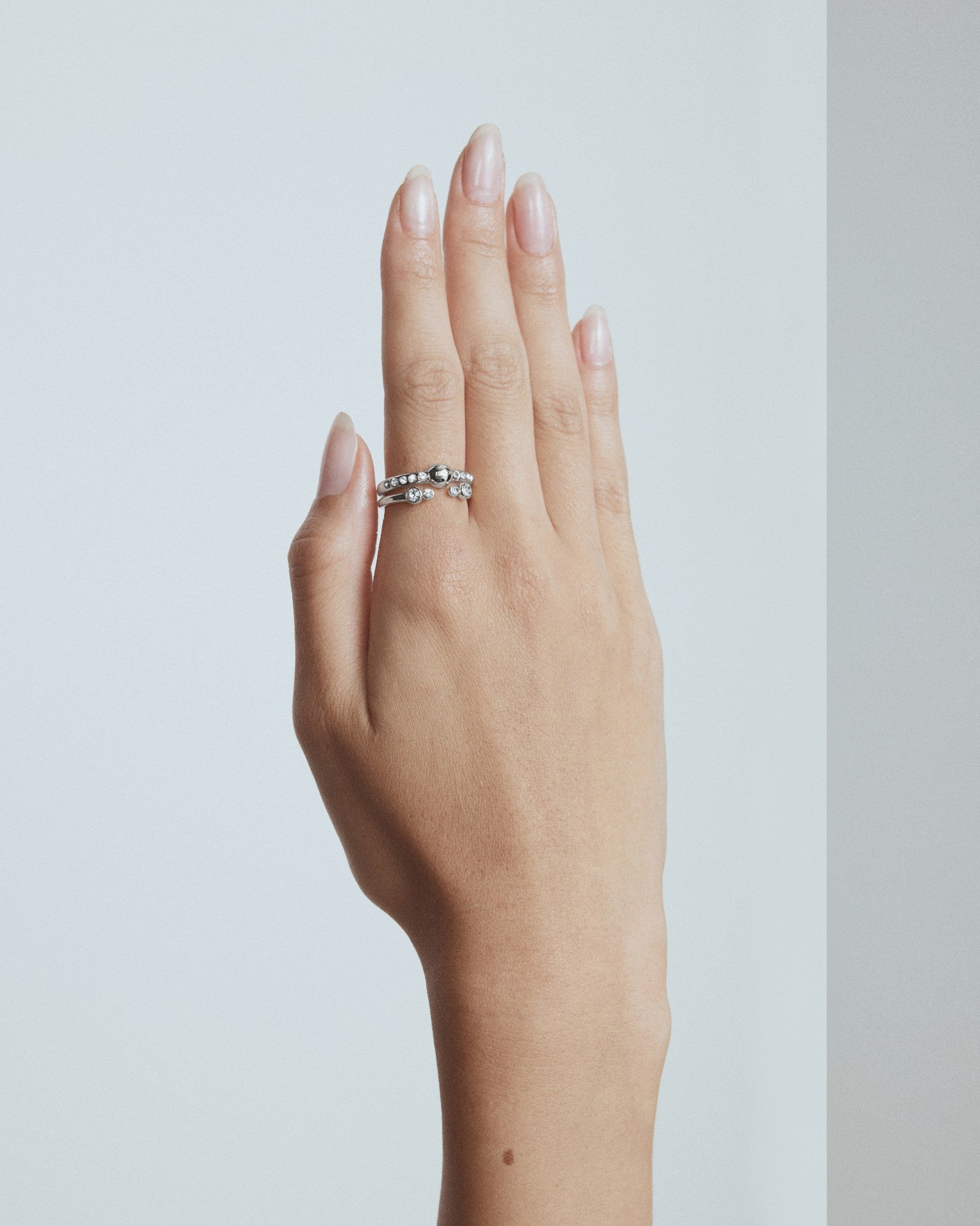 Signatura Ring Set - Silver