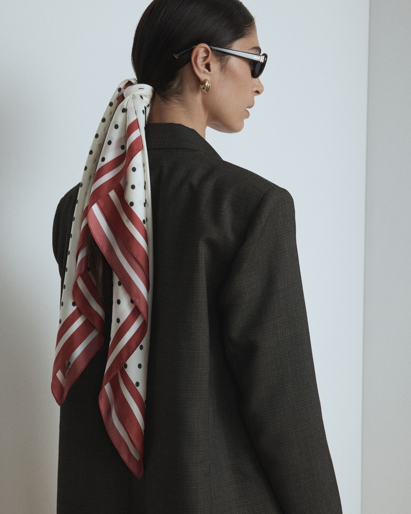 Mimco Large Polka Scarf - Multicolour