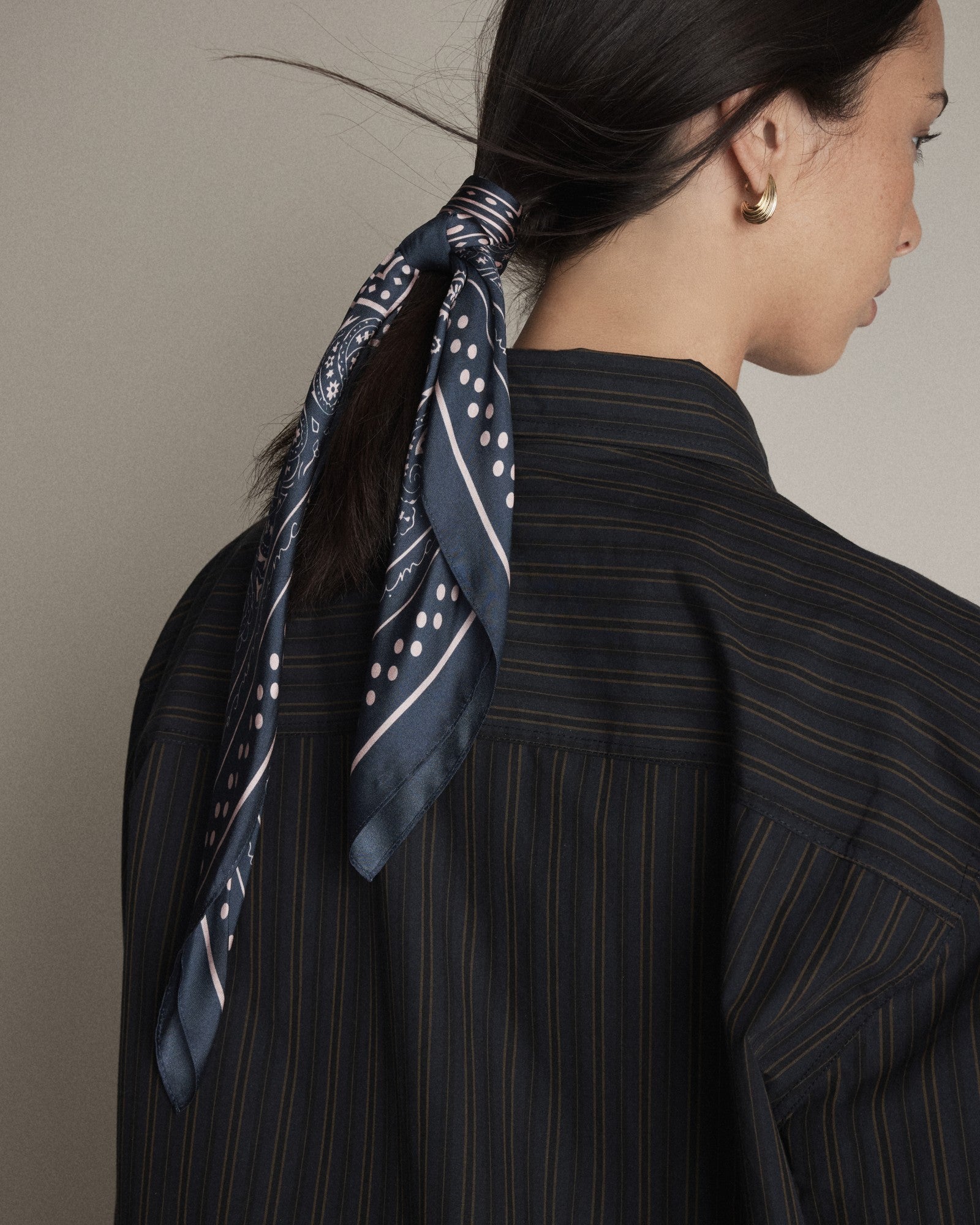 Mim Bandana Scarf - Midnight