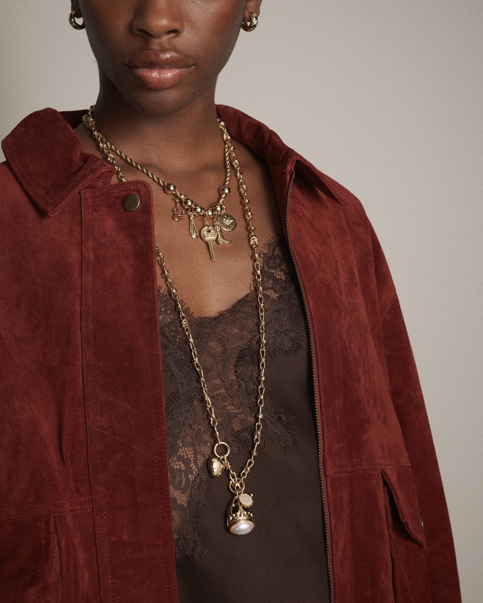 Westlyn Duo Necklace - Gold