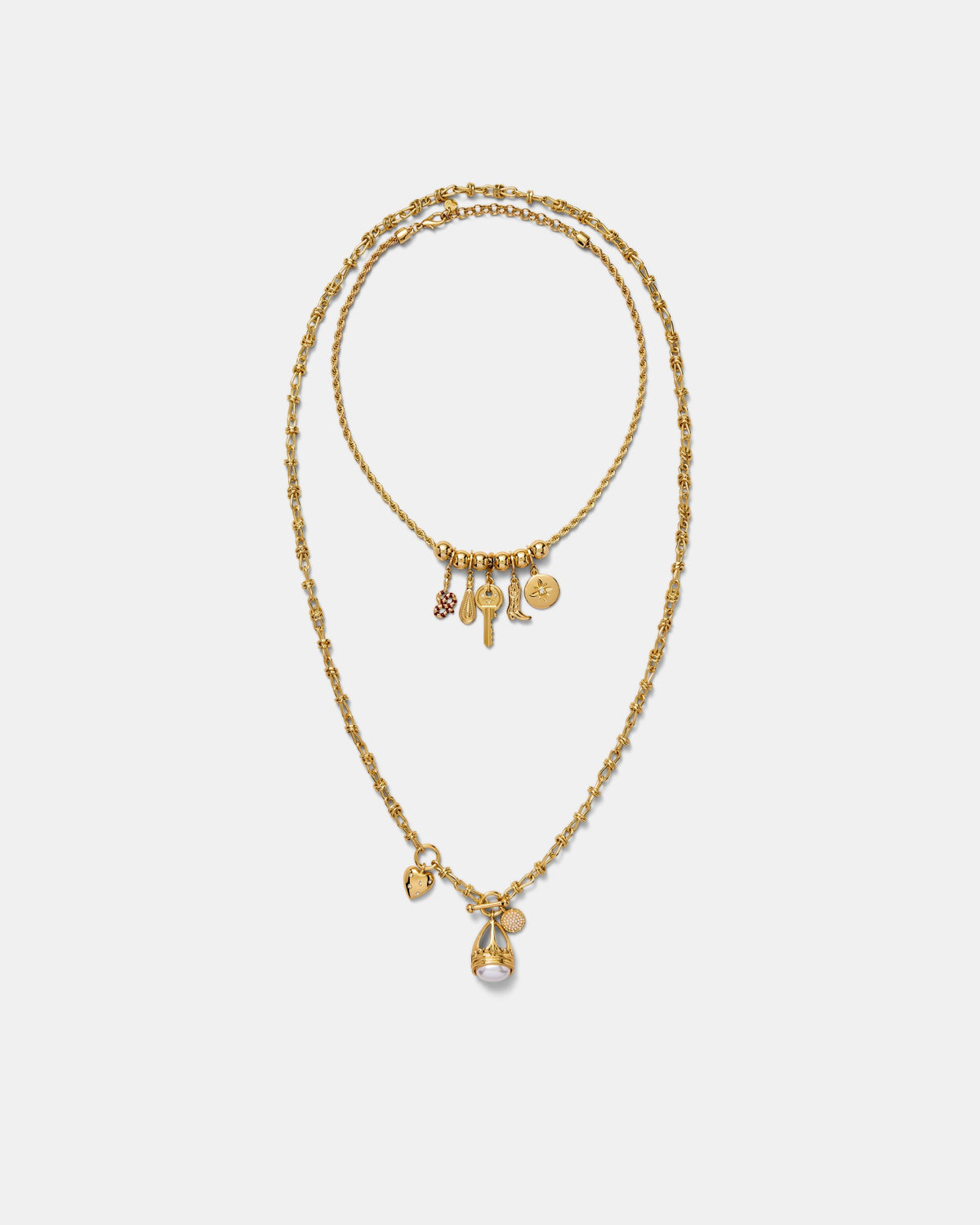 Westlyn Duo Necklace - Gold