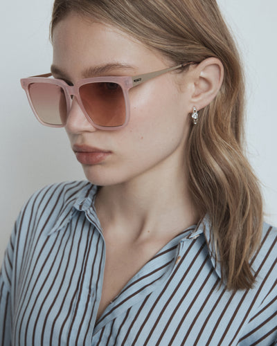Dalton Sunglasses - Rose Quartz