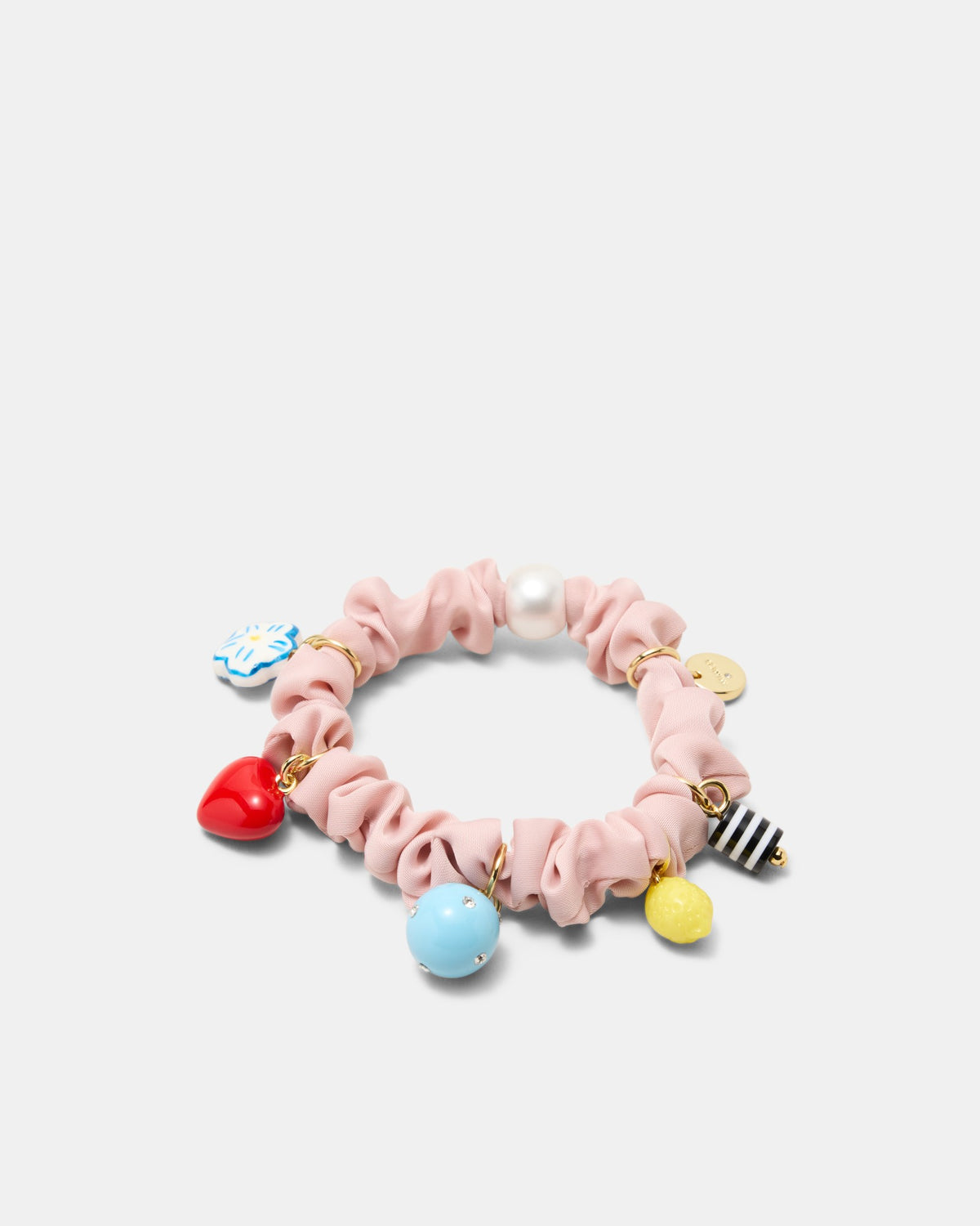 Charm Scrunchie - Petal