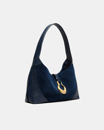 Shield Shoulder Bag - Navy