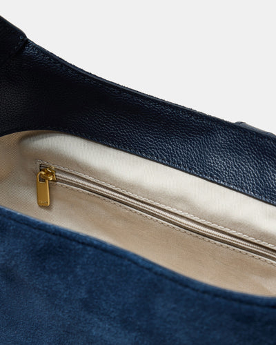 Shield Shoulder Bag - Navy