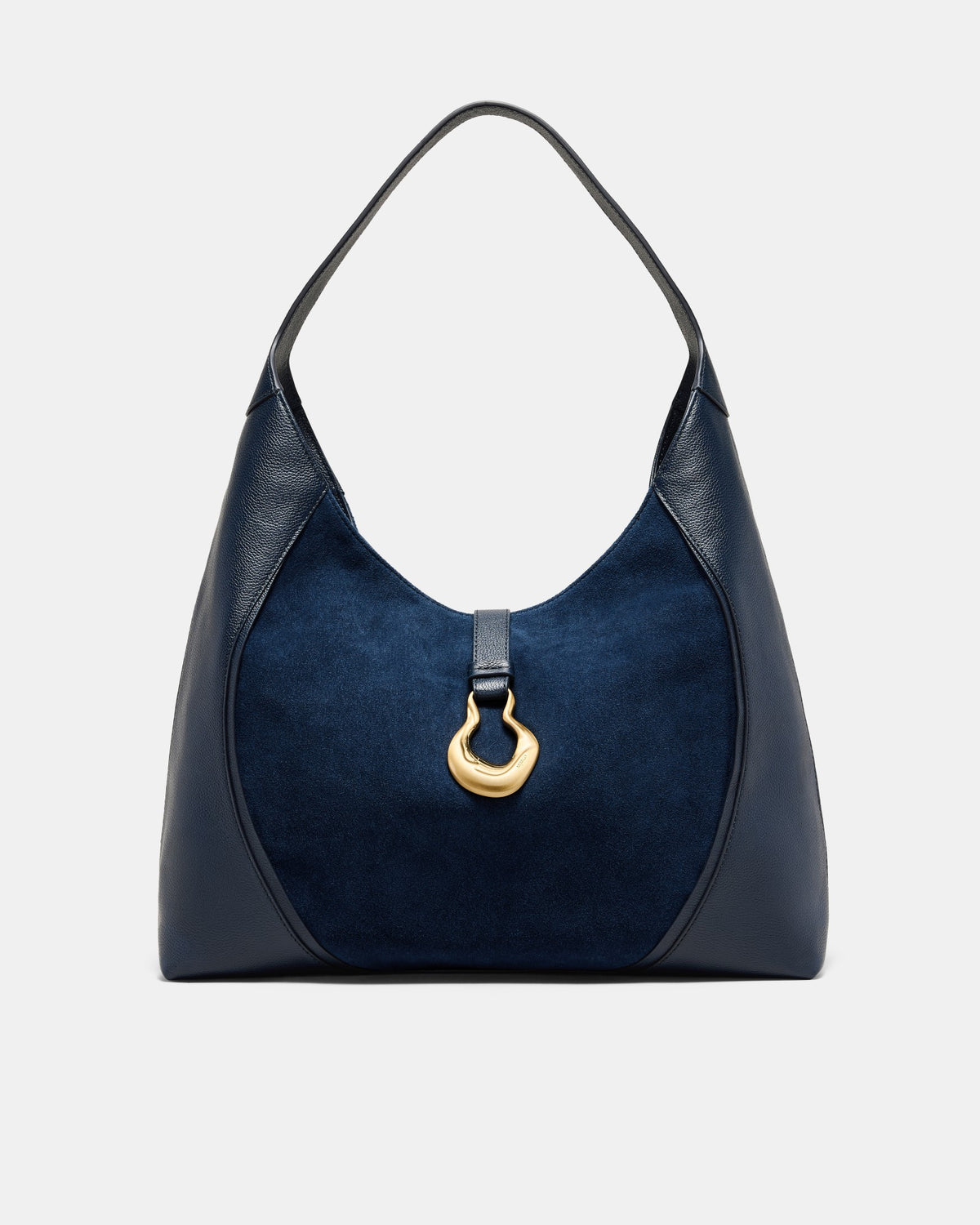 Shield Hobo Bag - Navy