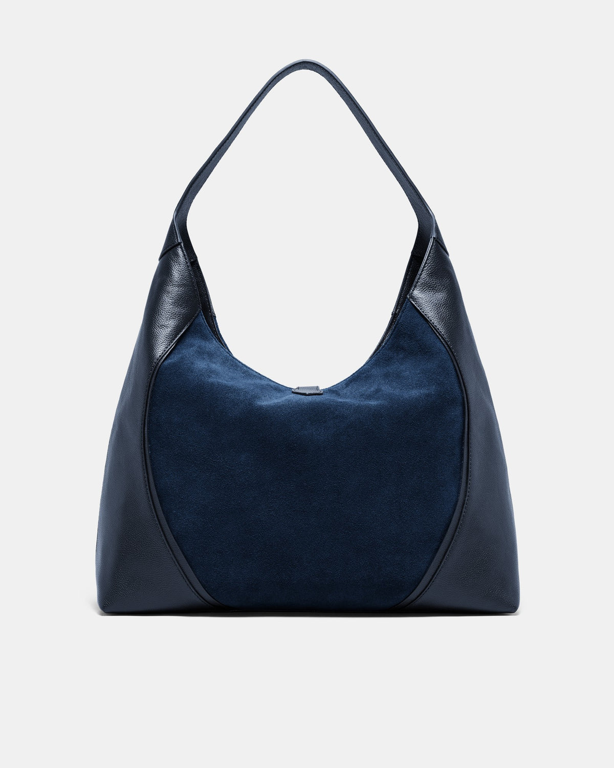 Shield Hobo Bag - Navy