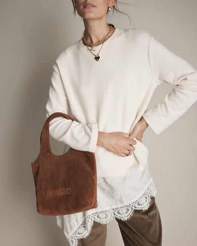Brittany Mini Tote Bag - TOFFEE