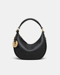 Luna Mini Crescent Bag - Black