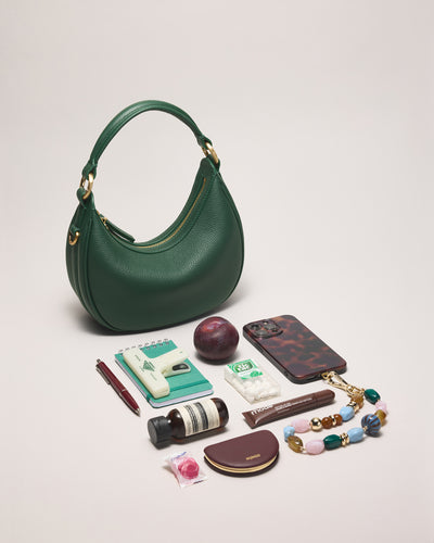 Luna Mini Crescent Bag - Thyme