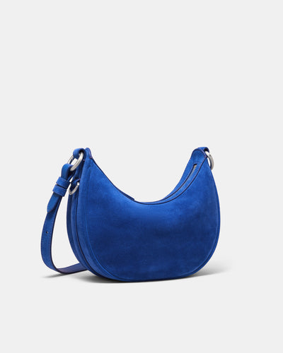 Luna Mini Crescent Bag - Cobalt