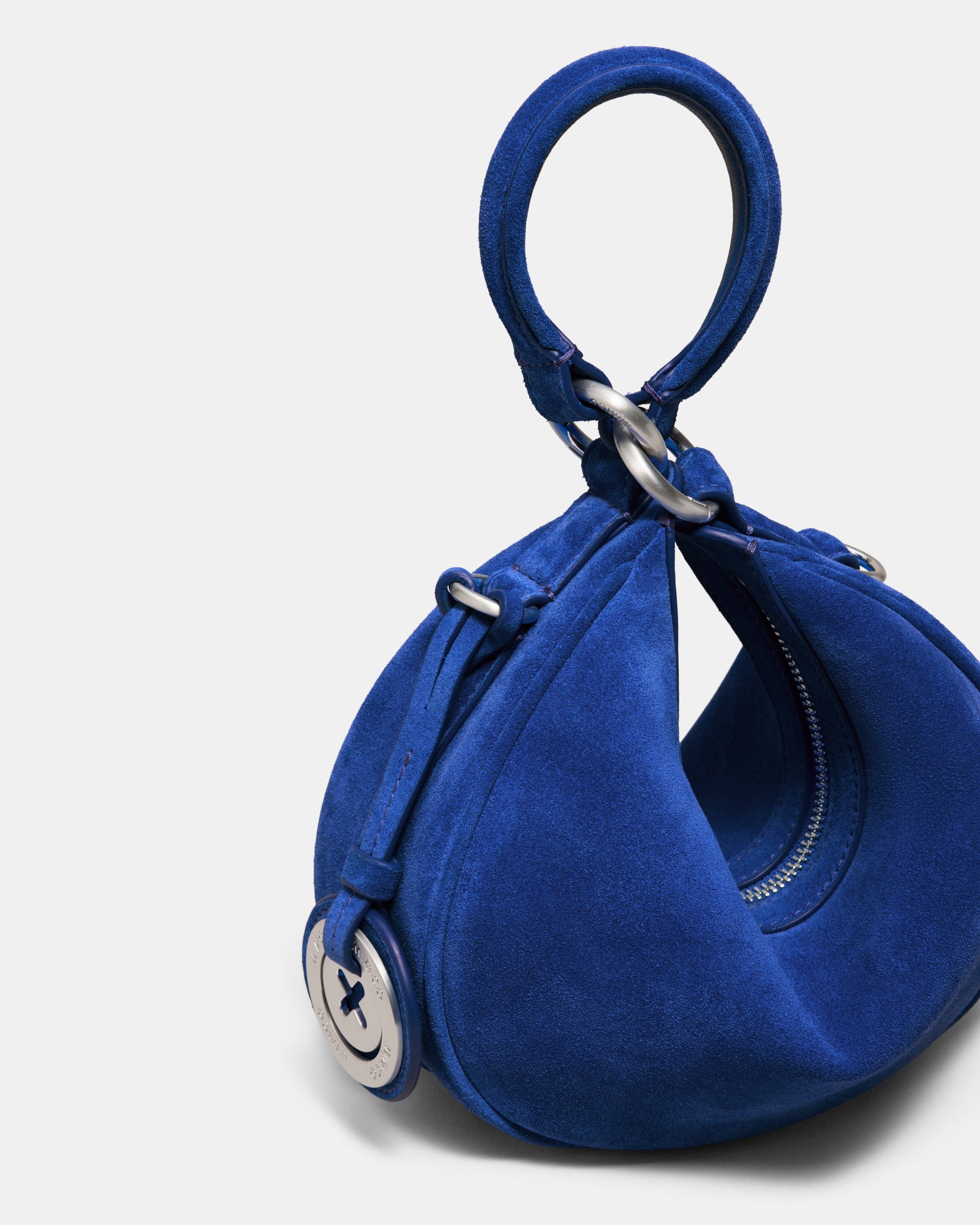 Luna Mini Crescent Bag - Cobalt