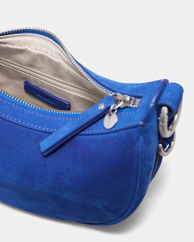 Luna Mini Crescent Bag - Cobalt