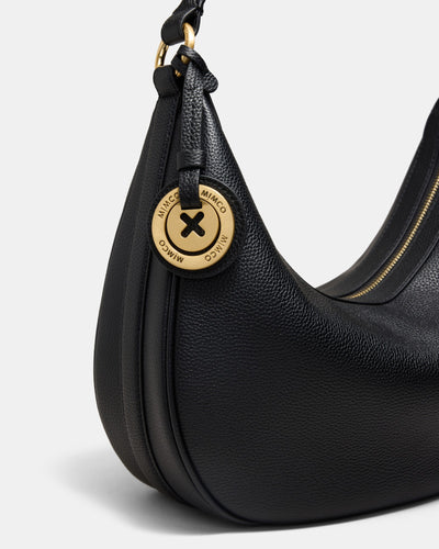 Luna Crescent Bag - Black