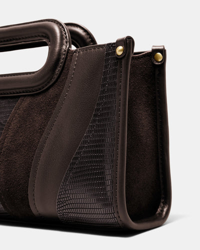 Harlowe Crossbody Bag - Bitter Chocolate