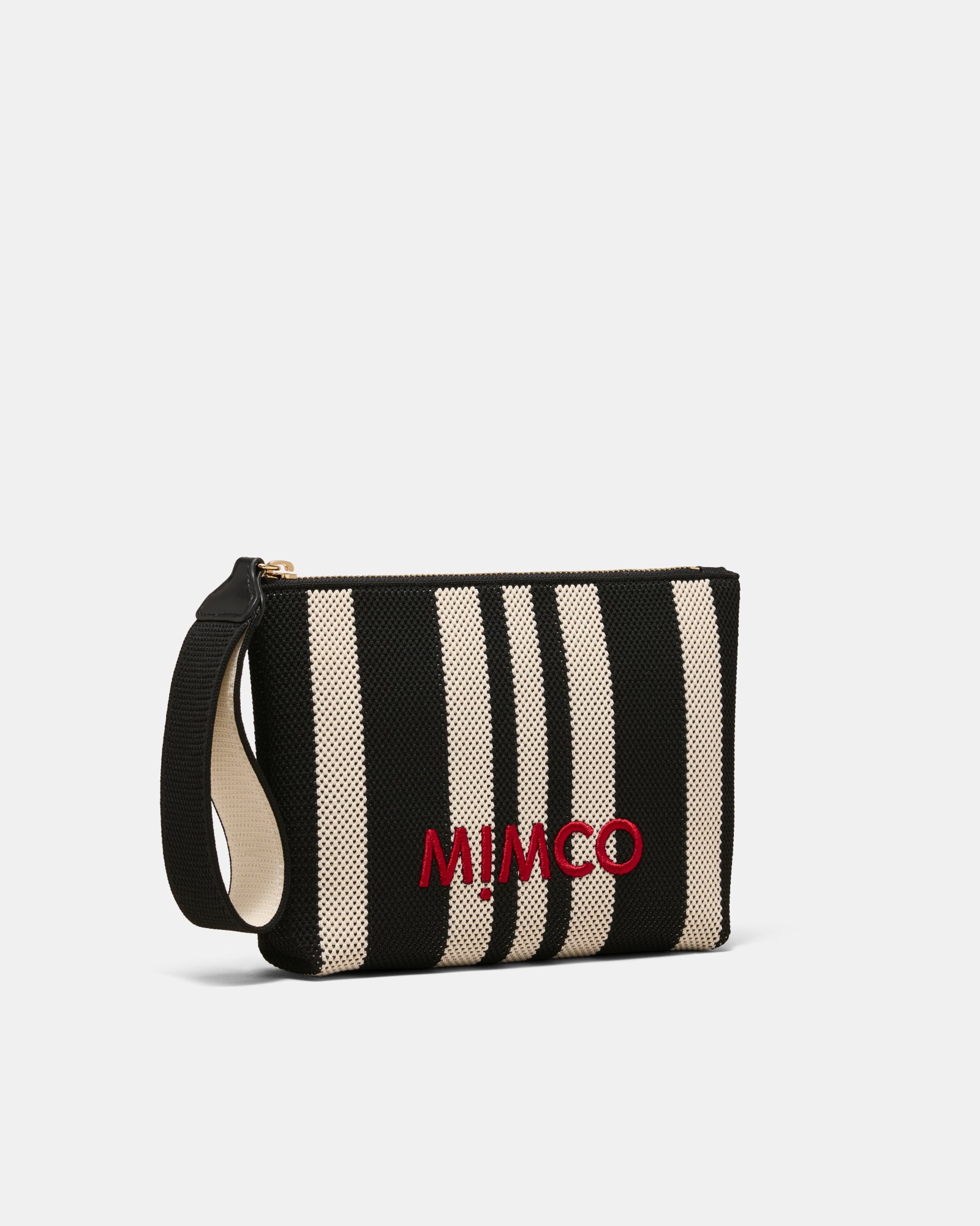 Blondie Pouch - Black Stripe