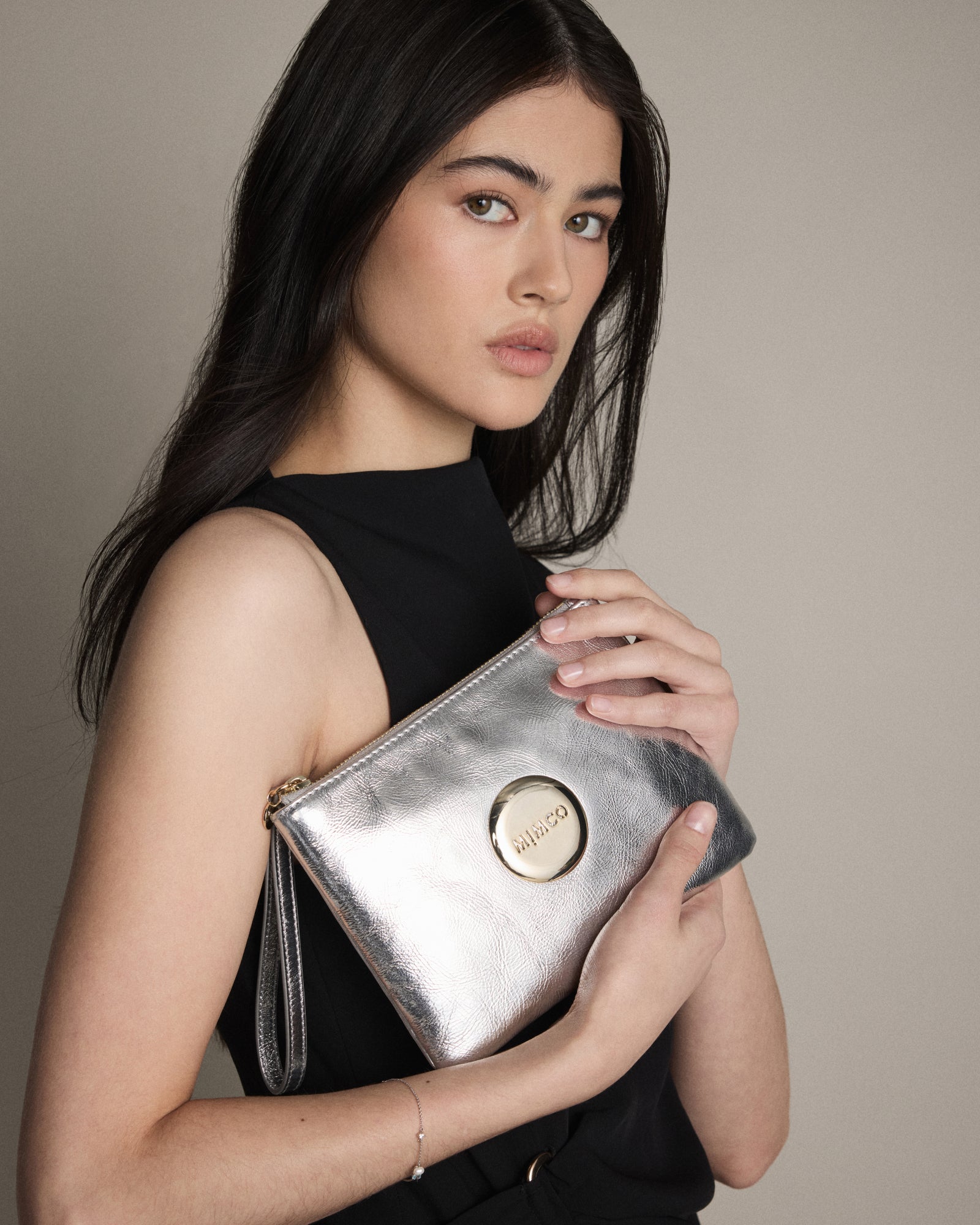 Mim Pouch - Silver