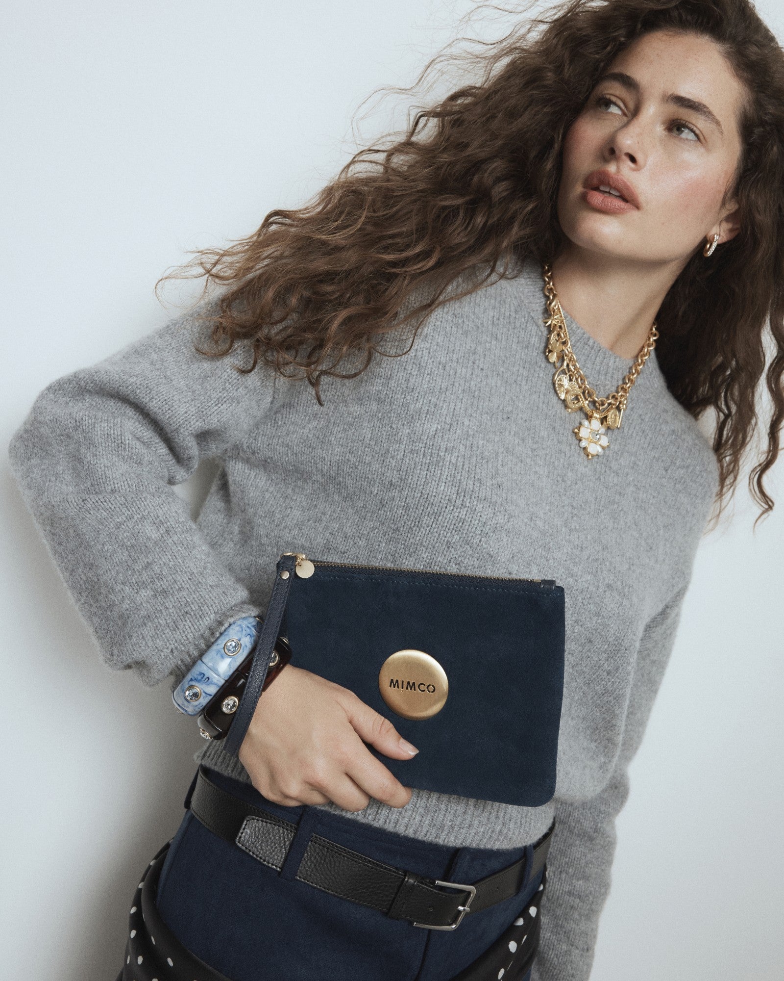 Mim Pouch - Navy